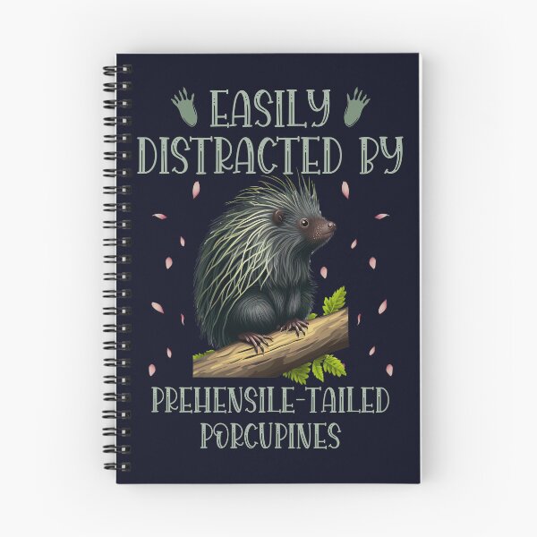 Item preview, Prickly Cuteness, Adorable Prehensile Tailed Porcupine designed and sold by madtoyman.