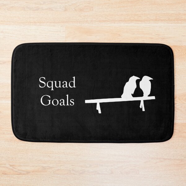 Item preview, Squad Goals (Crows) designed and sold by jezkemp.