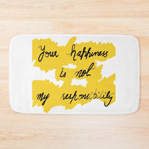 Item preview, Be Happy, own your happiness designed and sold by chuckletuckle.