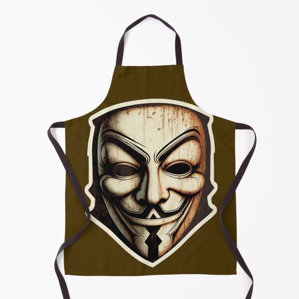 Item preview, Guy Fawkes Aged Anonymous Hacker Brown Coffee Color Palette designed and sold by Gralok.
