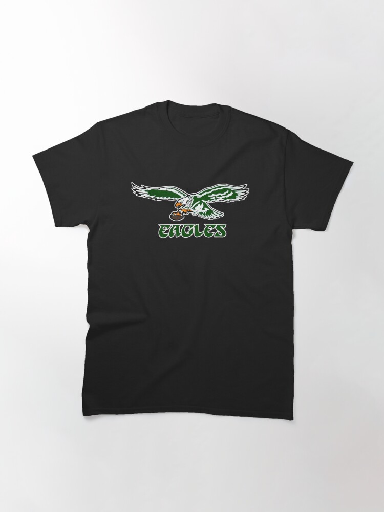 Long Sleeve Green Eagles Sanders Text Pic T-Shirt Adult at