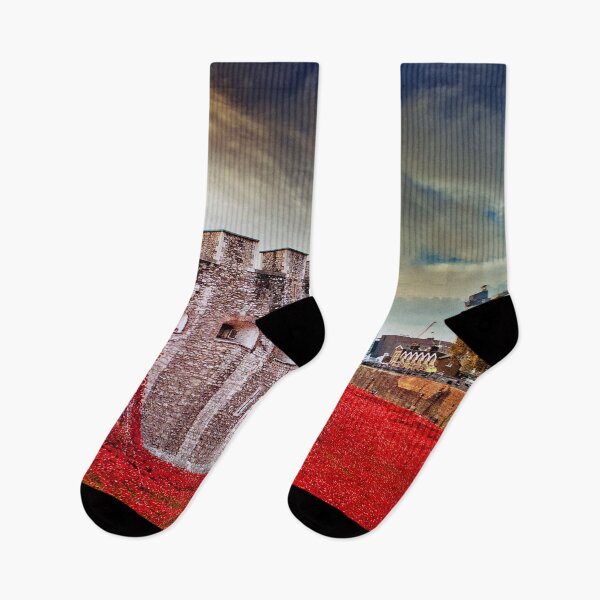 Item preview, Tower Of London Poppies Red Poppy designed and sold by AndyEvansPhotos.