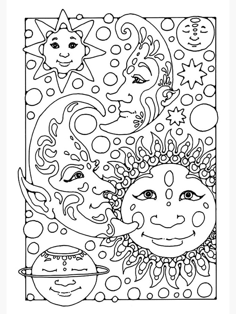 Cuaderno de espiral con la obra «Dibujos para colorear para los adultos:  Mujer» de Yuna26