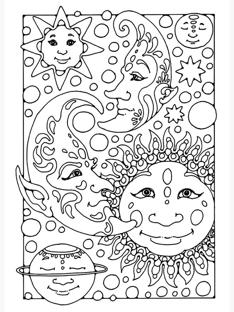 Impression rigide avec l'œuvre « Coloriage pour adulte : Koala