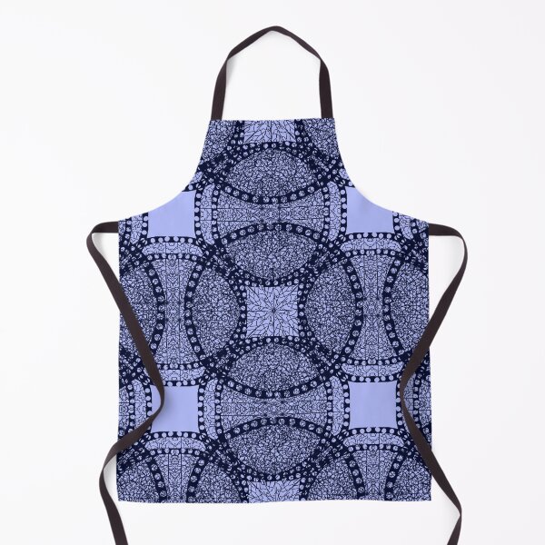 Item preview, Blue Circles and Webbing Pattern designed and sold by designs-by-ann.
