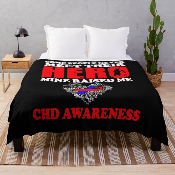 Item preview, Hero Mine Raised Me CHD Awareness designed and sold by Adolfo114.