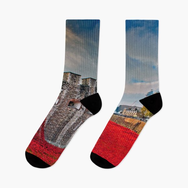 Item preview, Tower Of London Poppies Red Poppy designed and sold by AndyEvansPhotos.