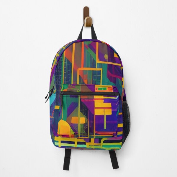 Item preview, Colorful Design Geometric Illustration Art designed and sold by CattlettArt.