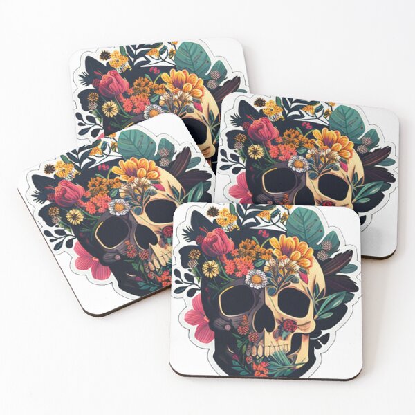 Item preview, Love, Flowers & Skulls designed and sold by Bircanix.