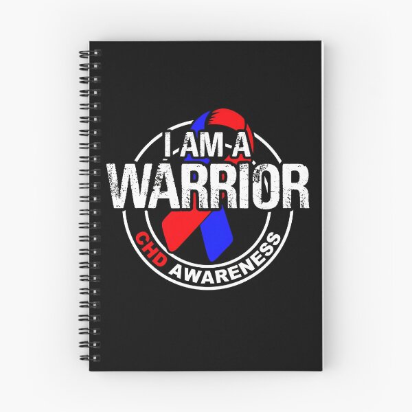 Item preview, I Am A Warrior CHD Awareness Ribbon designed and sold by Adolfo114.