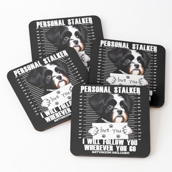 Item preview, Havanese Dog Funny Stalker Cartoon designed and sold by MrEddie10.