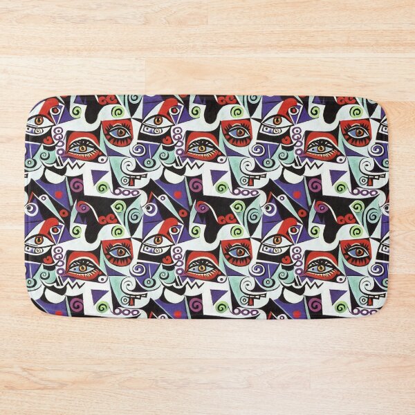 Item preview, Eyes Shapes and Lines - modern abstract  designed and sold by FloralZoo.