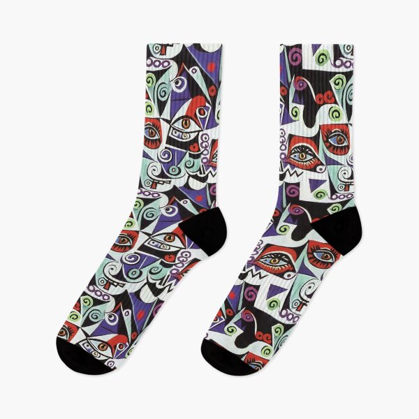 Item preview, Eyes Shapes and Lines - modern abstract  designed and sold by FloralZoo.