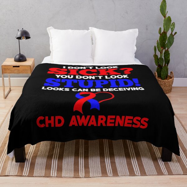 Item preview, I Don't Look Sick CHD Awareness designed and sold by Adolfo114.