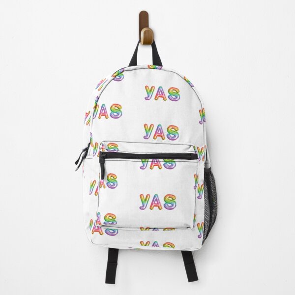 Item preview, YAS Rainbow Balloon Letters Print designed and sold by greatkatescott.