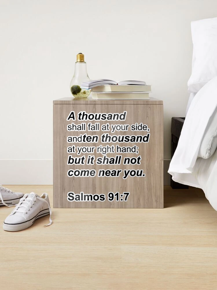 Adesivo autocolante Salmos 91:7