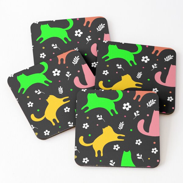 Item preview, black cat pattern designed and sold by Timegraf.