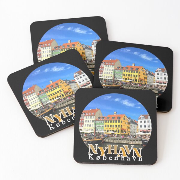 Item preview, Nyhavn, Copenhague. Dinamarca designed and sold by ImaginedCo.