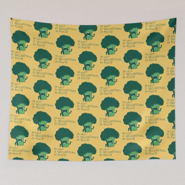 Item preview, Angry broccoli designed and sold by RoboRaphael.