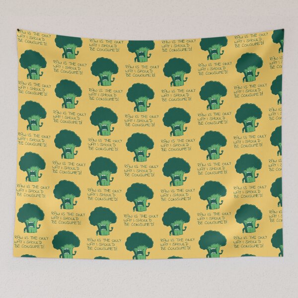 Item preview, Angry broccoli designed and sold by RoboRaphael.