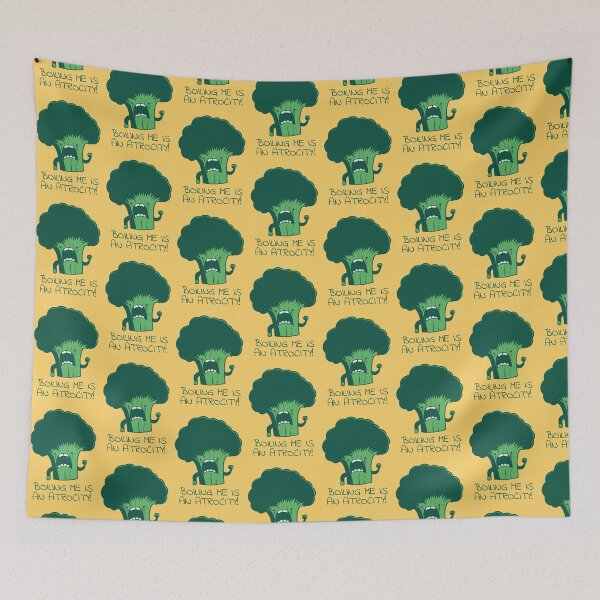 Item preview, Angry broccoli designed and sold by RoboRaphael.