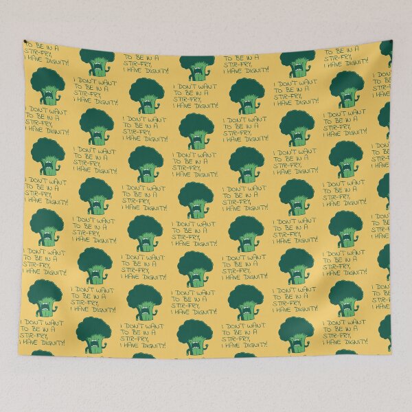 Item preview, Angry broccoli designed and sold by RoboRaphael.