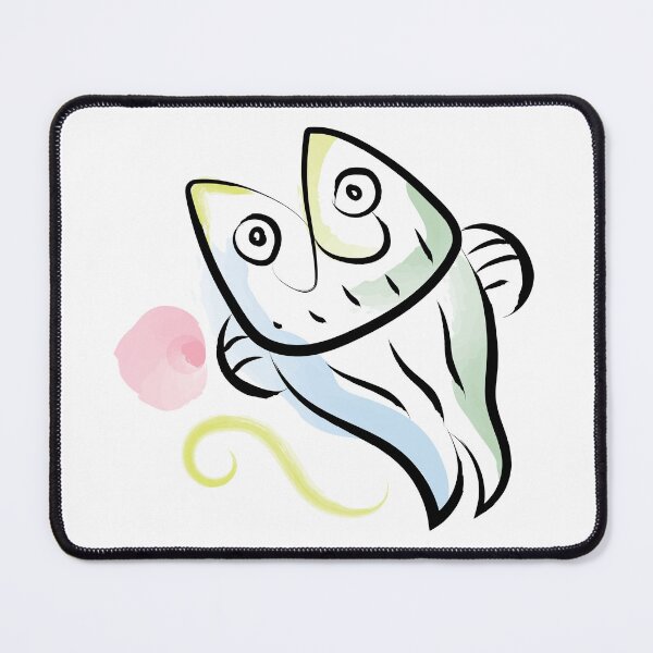 Item preview, fishCAT dancing over the sun - a cat and a fish designed and sold by metadorcreative.