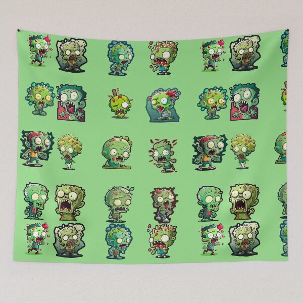 Item preview, Cute Zombies Sticker Pack designed and sold by sassav8.