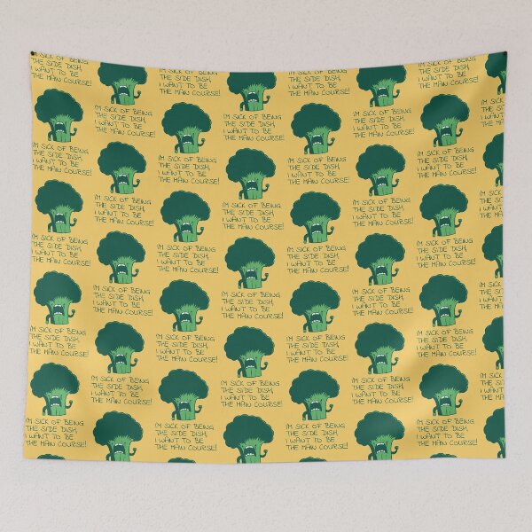 Item preview, Angry broccoli designed and sold by RoboRaphael.