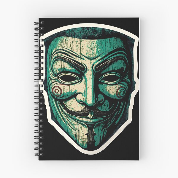 Item preview, Anonymous Saw Style Guy Fawkes Distressed Hacker Green Color  designed and sold by Gralok.
