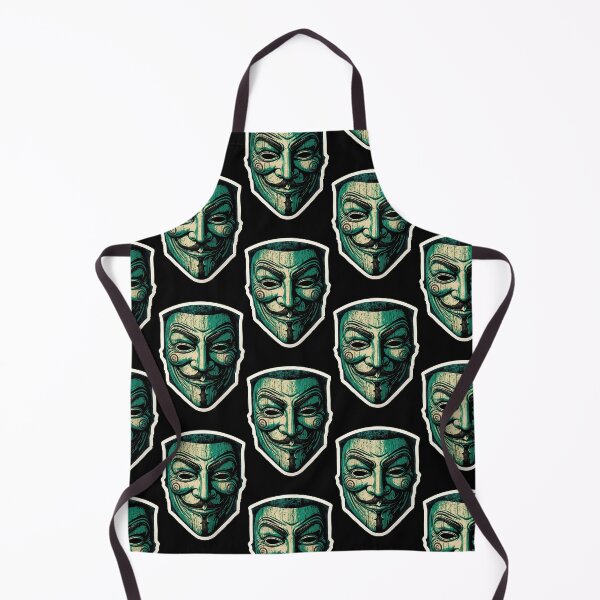 Item preview, Anonymous Saw Style Guy Fawkes Distressed Hacker Green Color designed and sold by Gralok.