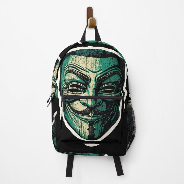 Item preview, Anonymous Saw Style Guy Fawkes Distressed Hacker Green Color  designed and sold by Gralok.