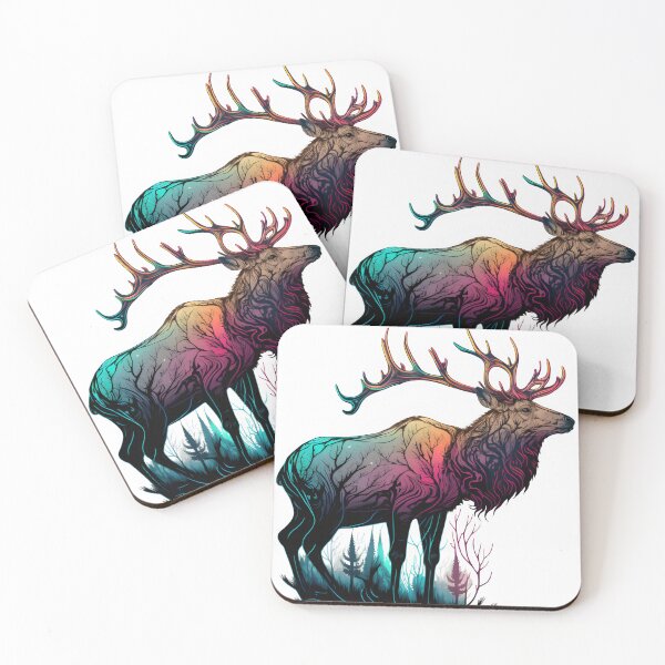 Item preview, Elk Magical Forest designed and sold by natejahnke.