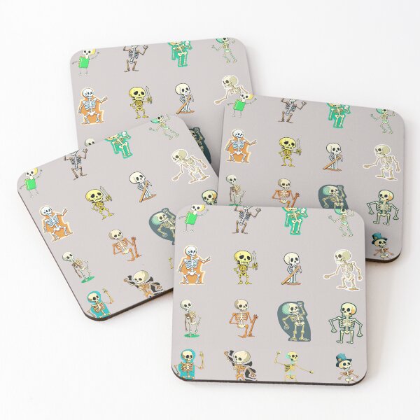 Item preview, Cute Skeletons Sticker Pack designed and sold by sassav8.
