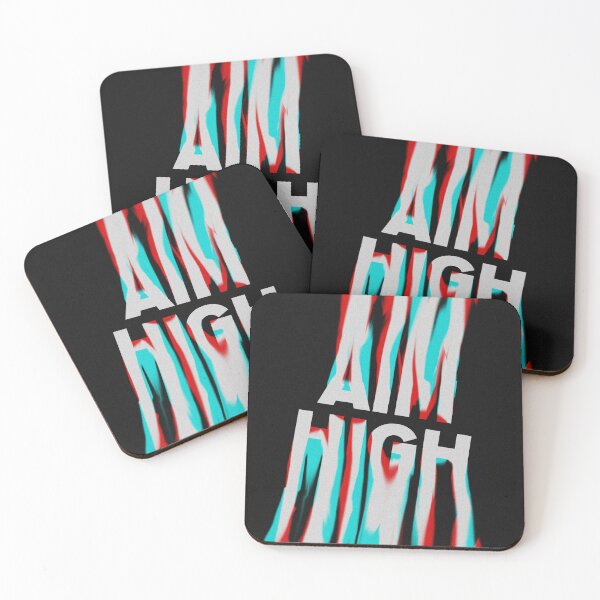 Item preview, "AIM HIGH" Motivational Poster designed and sold by Visitify.