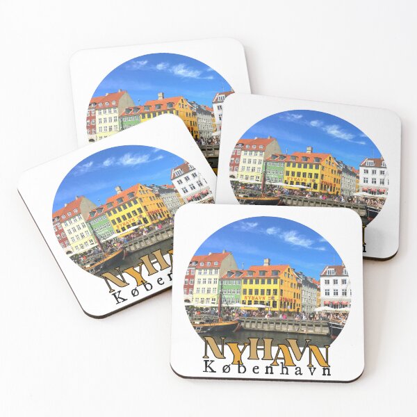 Item preview, Nyhavn Harbour, Kobenhavn (Copenhagen). Denmark designed and sold by ImaginedCo.