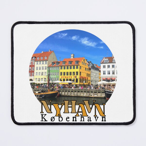 Item preview, Nyhavn Harbour, Kobenhavn (Copenhagen). Denmark designed and sold by ImaginedCo.