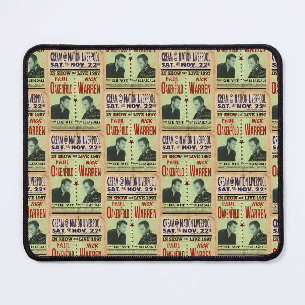 Item preview, Paul Oakenfold Nick Warren Cream 1997 designed and sold by Lick-Design.