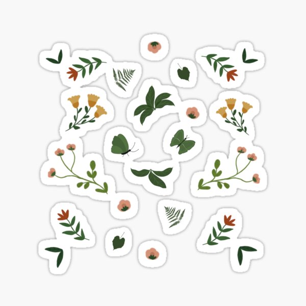 Item preview, Flower and green leaves designed and sold by Manar Altaweel.