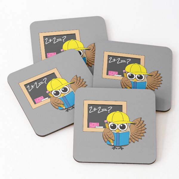 Item preview, Cute School Student Owl Cartoon designed and sold by BirdAtWork.