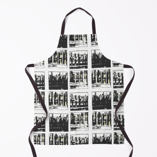 Item preview, Liminal Space in Monocrome Abstraction through 4 windows designed and sold by BlackArtichoke.