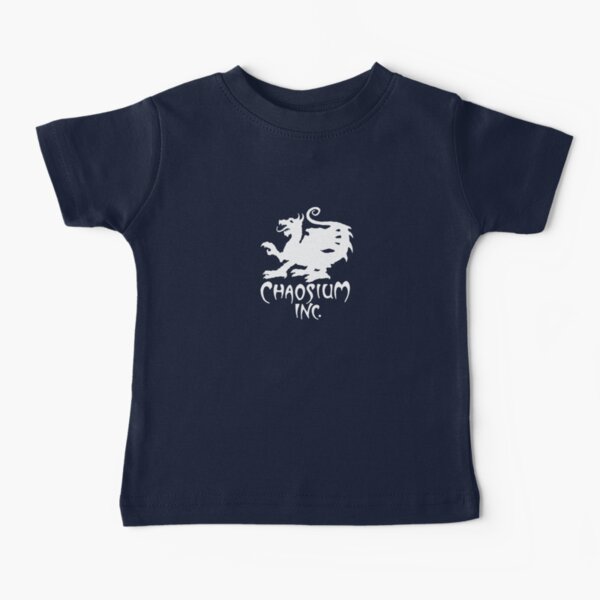 Official Chaosium Inc. Logo (White) Baby T-Shirt