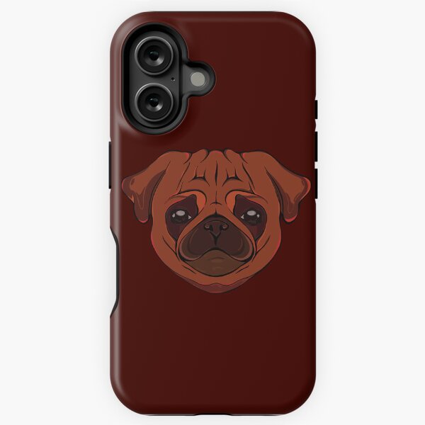 Vista previa del artículo con la obra «Vida Pug», diseñado y vendido por DomaDoma.