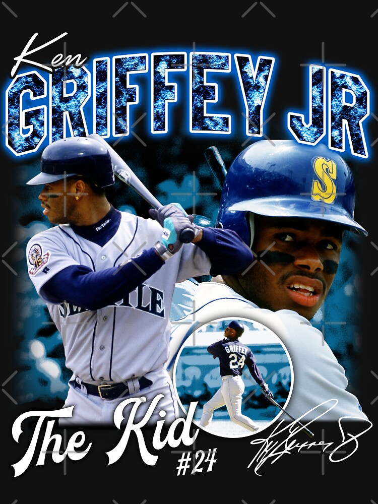 Ken Griffey Jr. Shirt - Vintage Seattle Baseball Men's Apparel - Ken  Griffey Jr. Seattle Sports Card