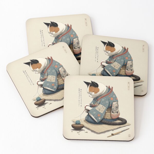Item preview, Samurai Cat Playtime designed and sold by Desinger. Damjan.