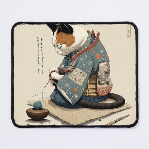 Item preview, Samurai Cat Playtime designed and sold by Desinger. Damjan.