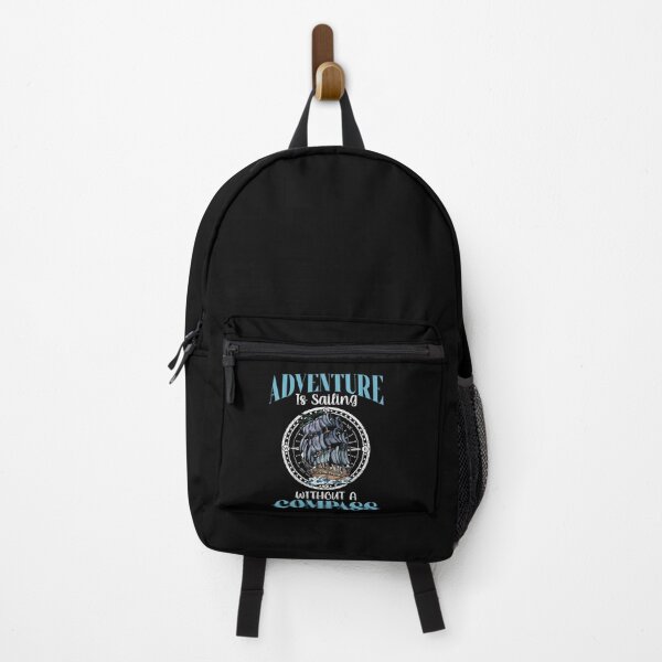 Item preview, Adventure Is Sailing Without A Compass Sailboat Boater designed and sold by Dressed For Duty.