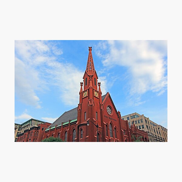 Calvary Baptist Church – President Warren Harding’s Church Photographic Print
