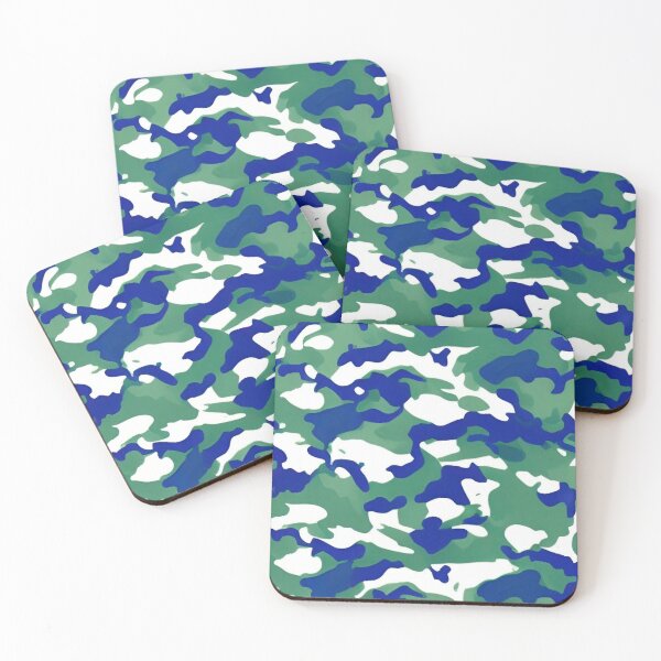 Item preview, Blue Camouflage  designed and sold by CattlettArt.