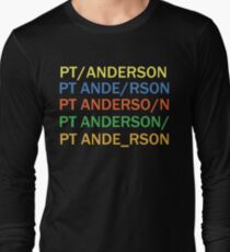 Paul Thomas Anderson Long Sleeve T-Shirt